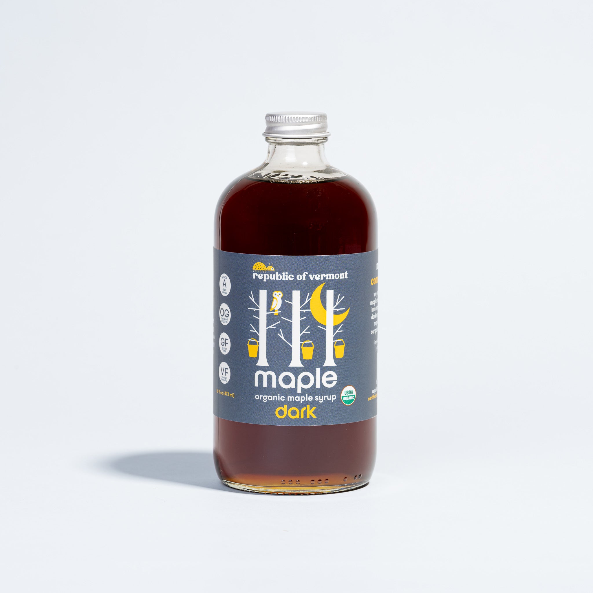 organic dark maple syrup