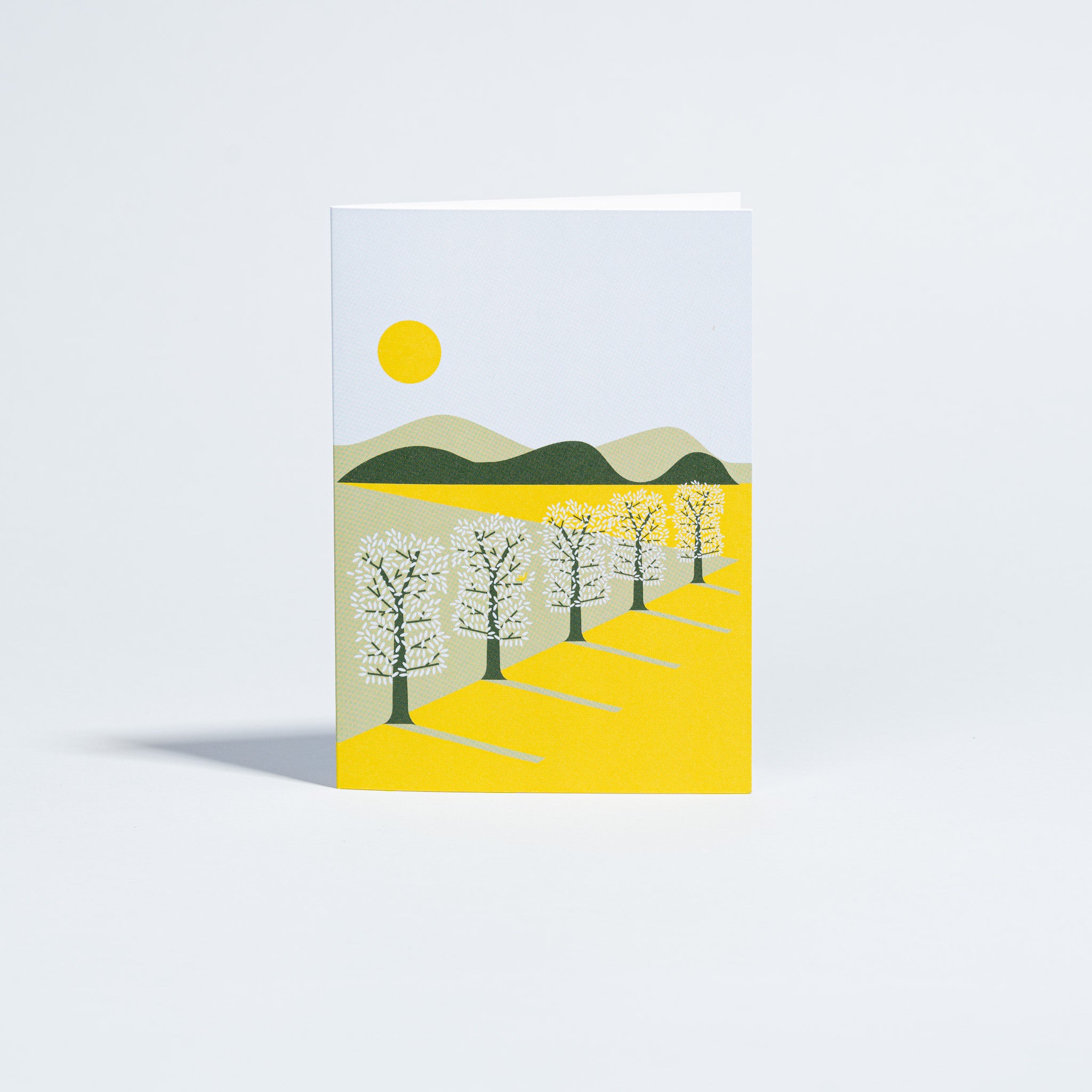 Spring Trees - Illustrated Vermont Card