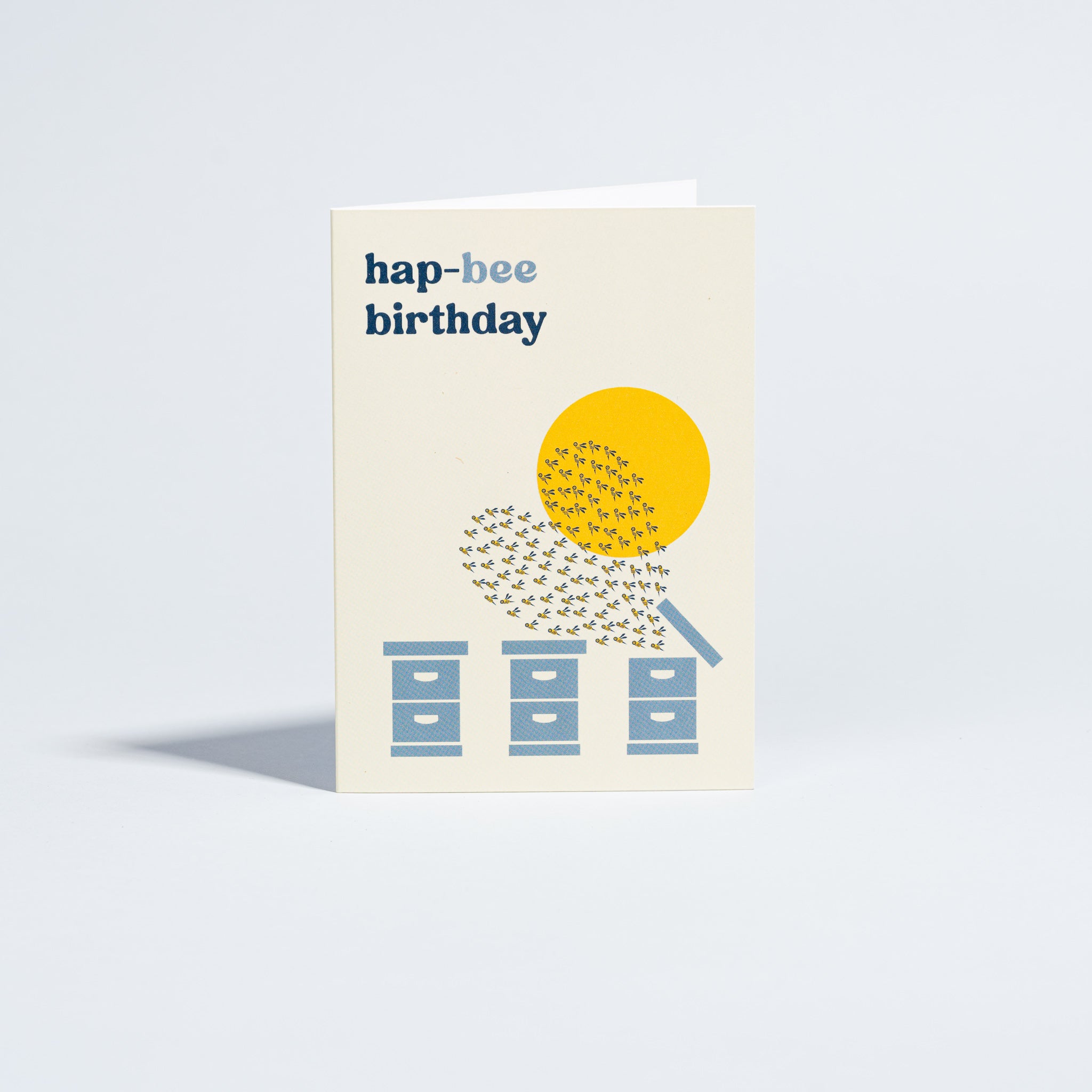 Hap-Bee Birthday - Illustrated Vermont Card