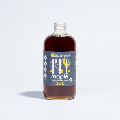 organic dark maple syrup