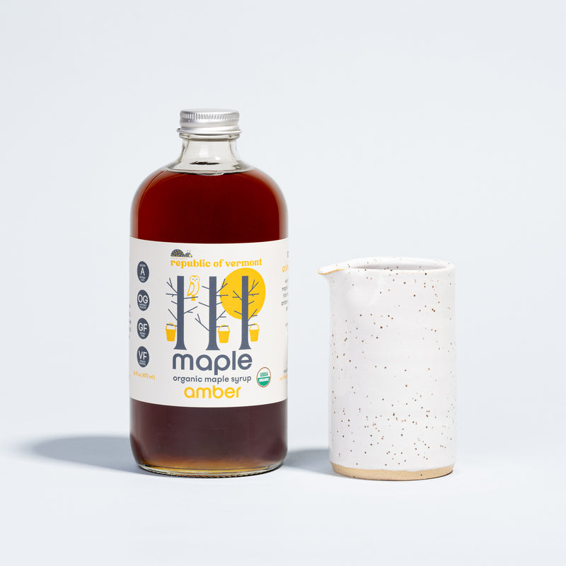 maple + pitcher