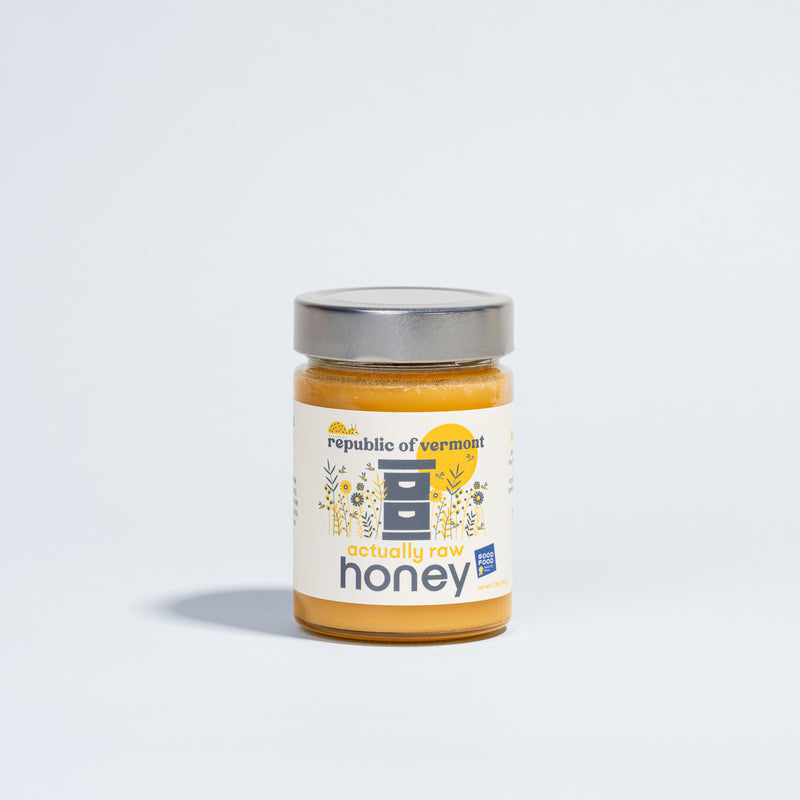 actually raw honey