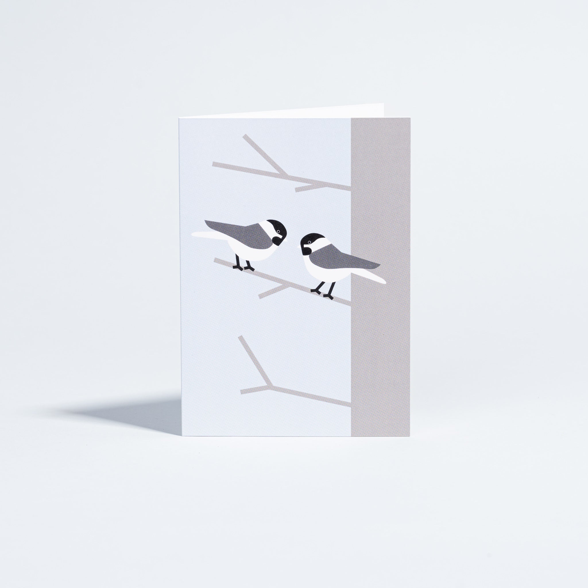 Chickadee Love - Illustrated Vermont Card