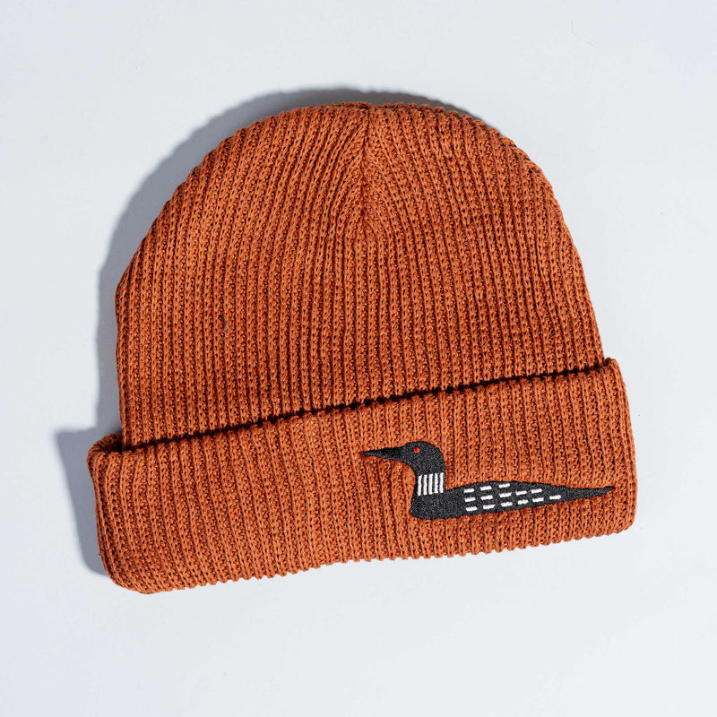 loon knit beanie