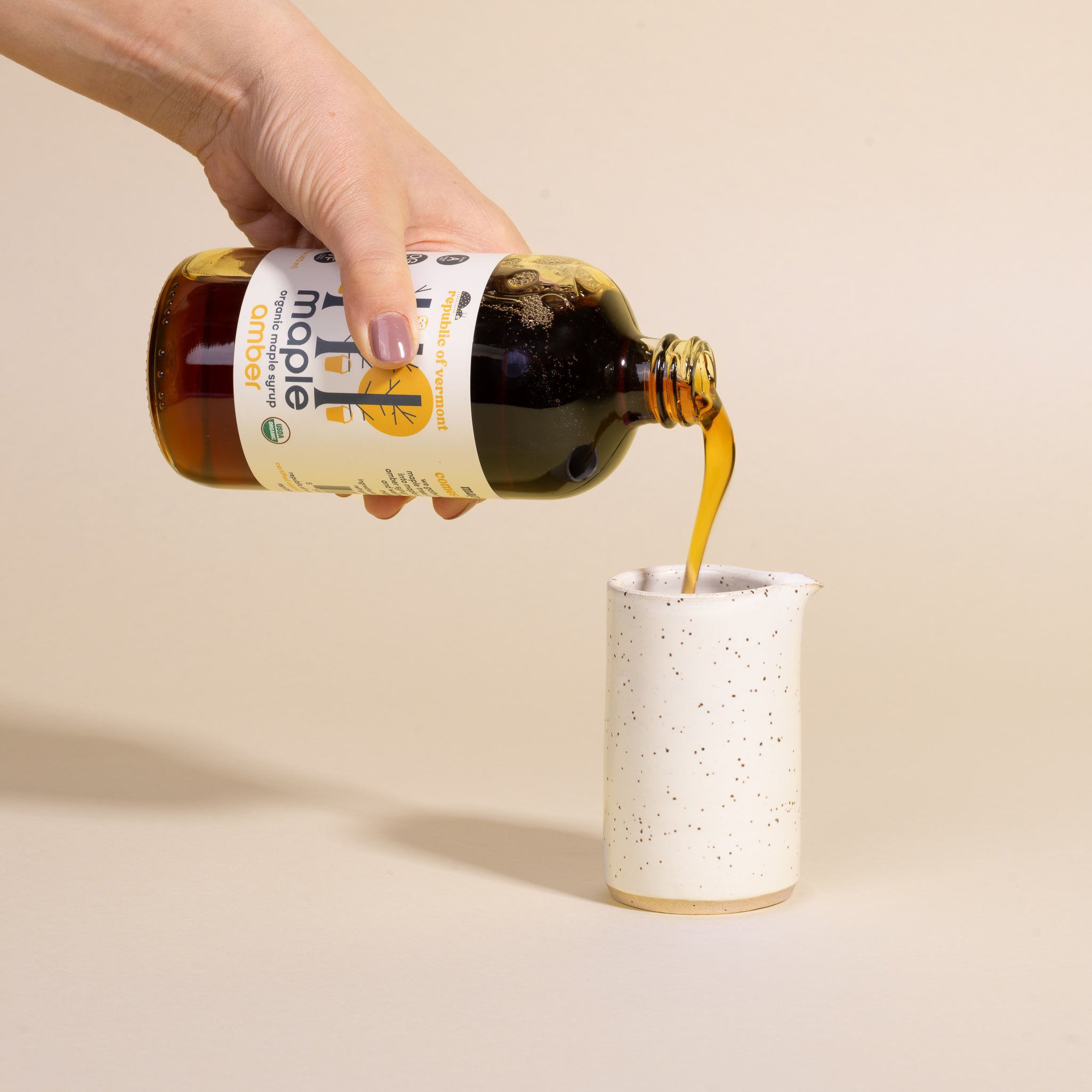 maple + pitcher