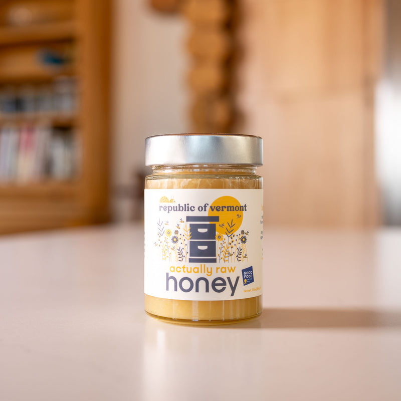 actually raw honey