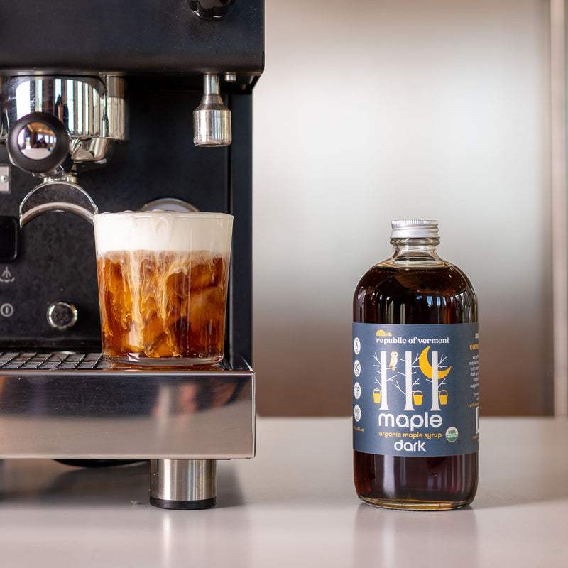 organic dark maple syrup