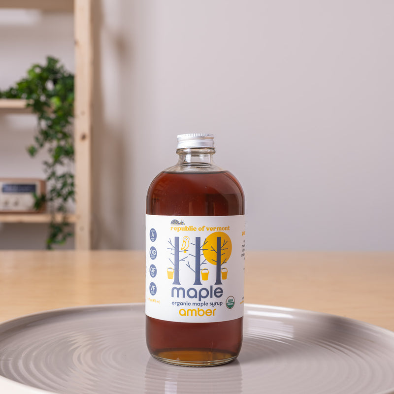 organic amber maple syrup