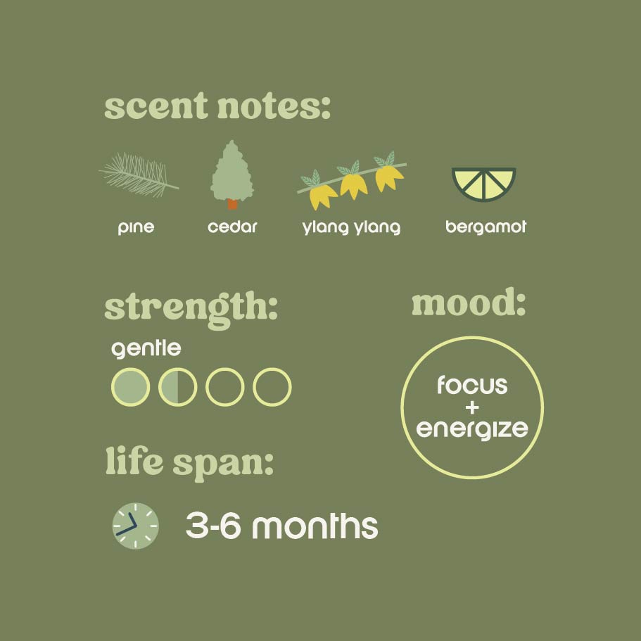 forest bathing candle