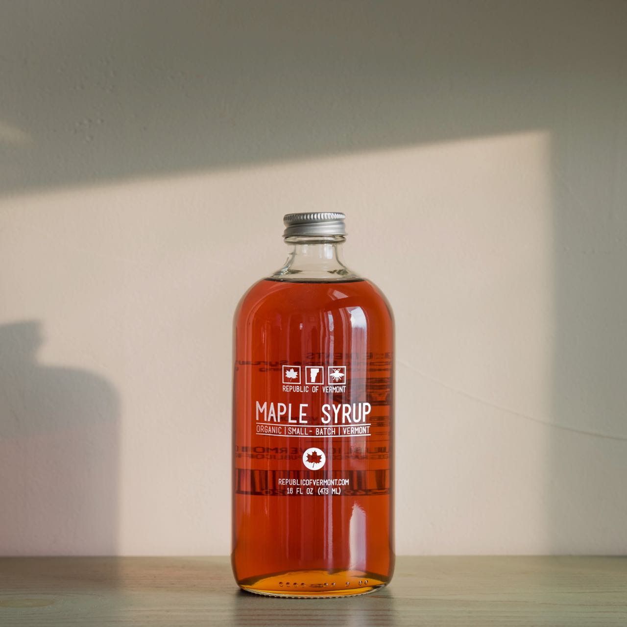 Organic Vermont Maple Syrup - 16oz Bottles